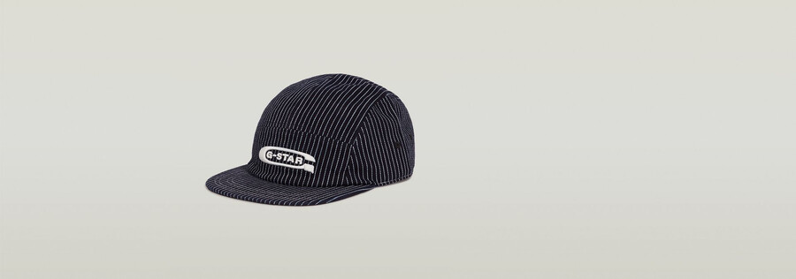 flat brim 5 panel cap