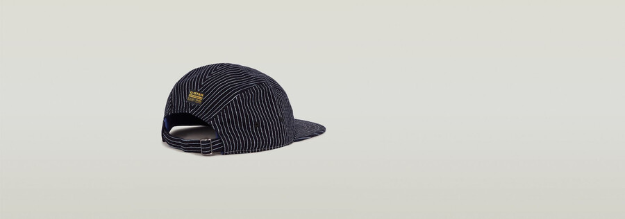 flat brim 5 panel cap