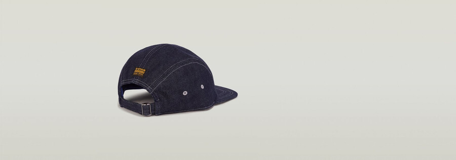 flat brim 5 panel cap