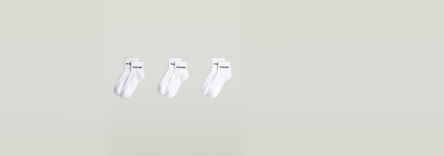 short logo socks 3-pack