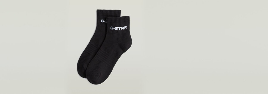 short logo socks 3-pack