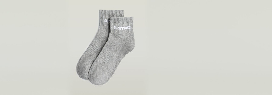 short logo socks 3-pack