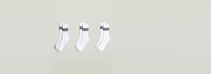 logo socks 3-pack
