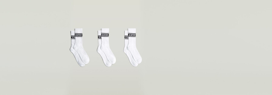 logo socks 3-pack