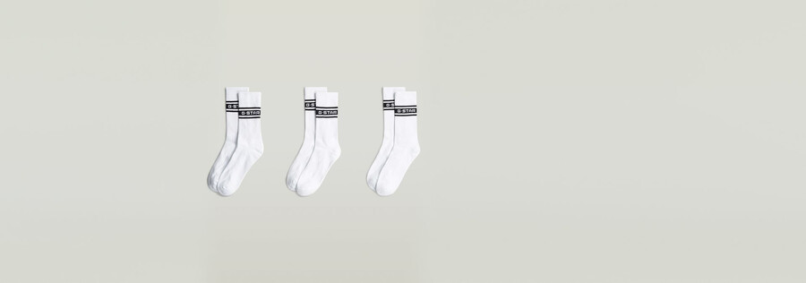 logo socks 3-pack