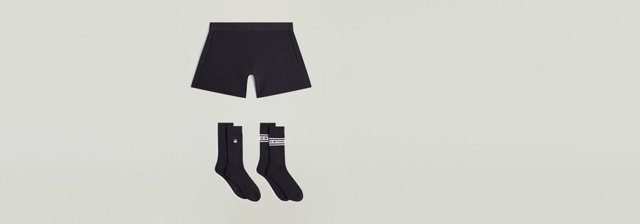 boxer and sock set