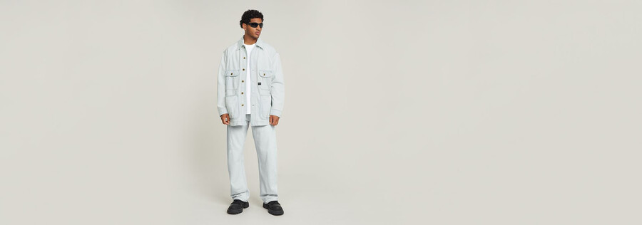 bend loose jeans