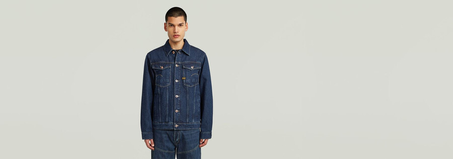 arc 3d denim jacket