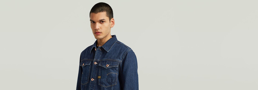 arc 3d denim jacket
