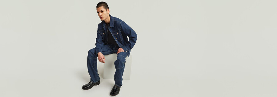 arc 3d denim jacket