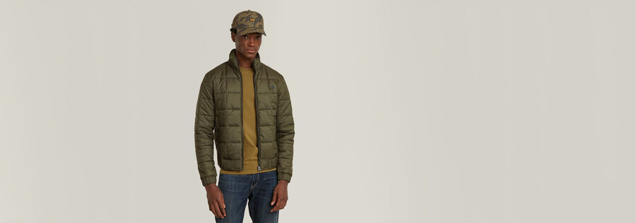meefic quilted jacket