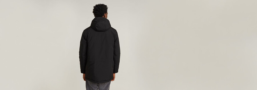 vodan padded hooded parka