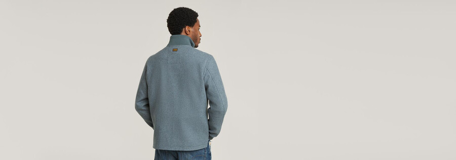 wool utility jacket