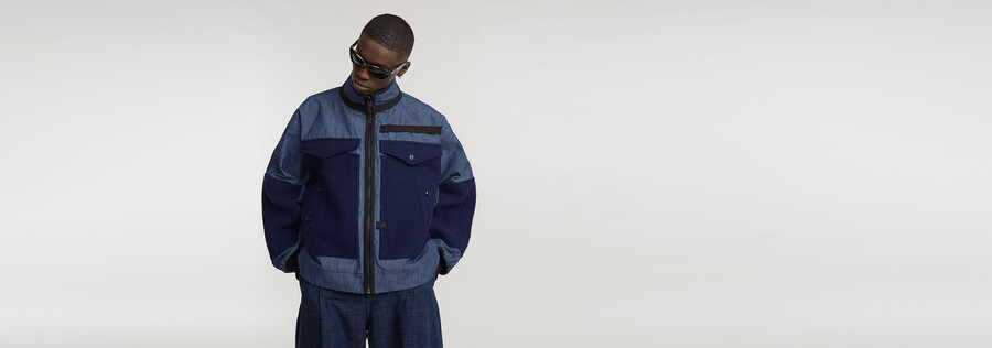 unisex gsrr maxi reversible bomber