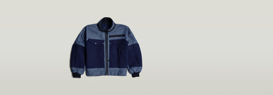 unisex gsrr maxi reversible bomber