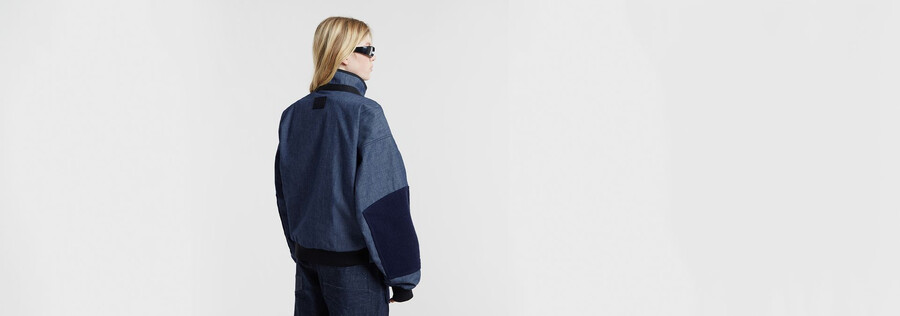 unisex gsrr maxi reversible bomber
