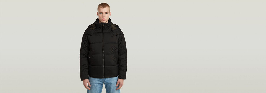 g-whistler padded hooded jacket