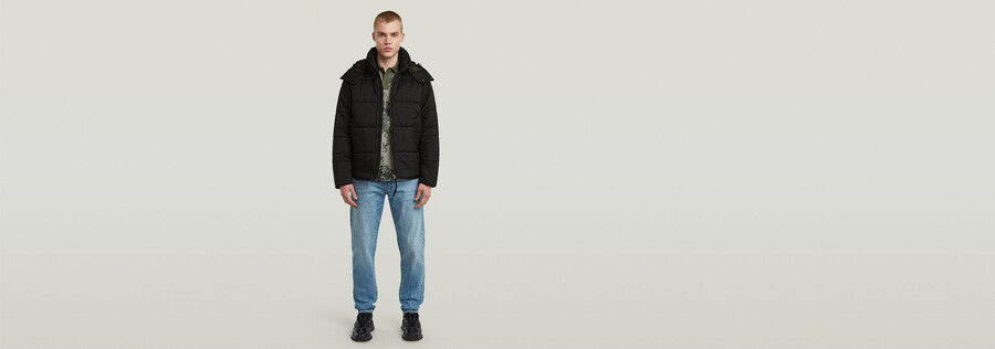 g-whistler padded hooded jacket