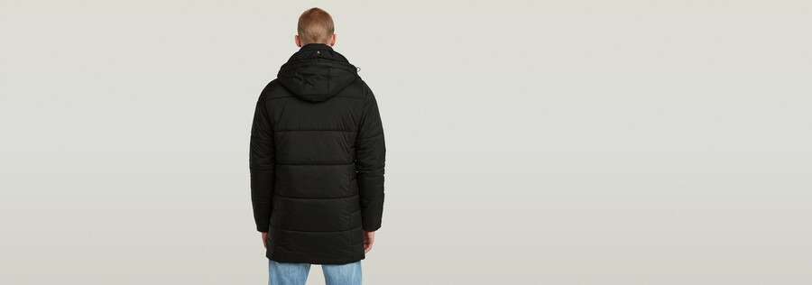 g-whistler padded hooded parka