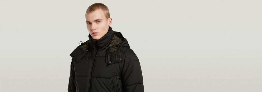 g-whistler padded hooded parka