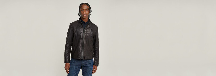 biker leather jacket