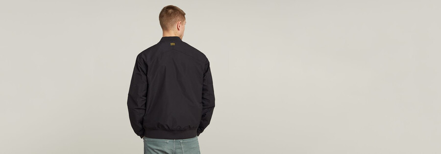 unpadded bomber jacket