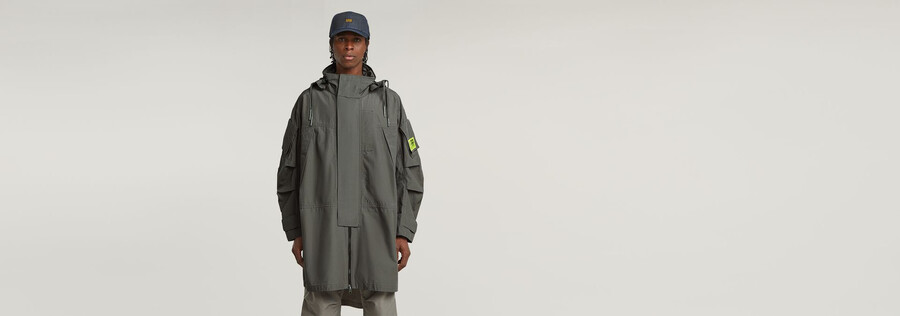 balloon shell parka