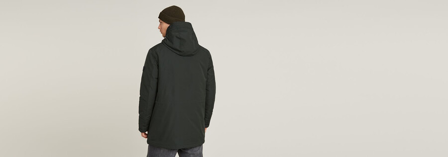 vodan padded hooded parka