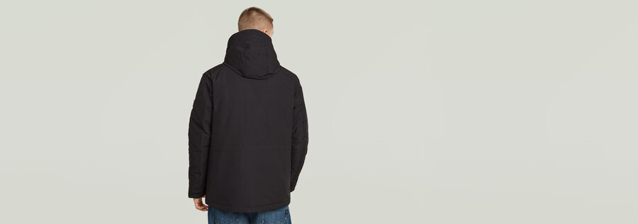 vodan padded hooded jacket