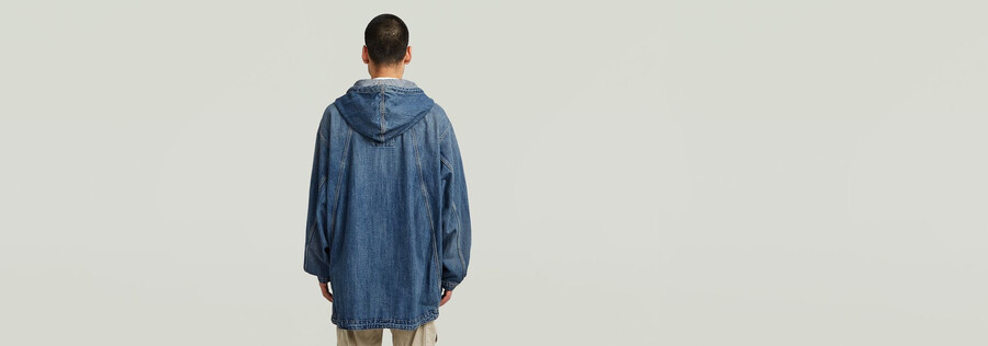 parachute hooded anorak