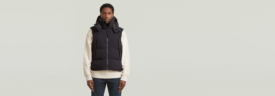 g-whistler padded hooded vest 2.0