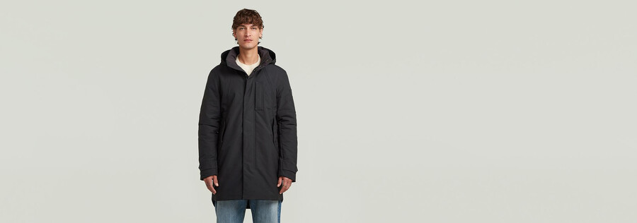 utility lightweight padded coat