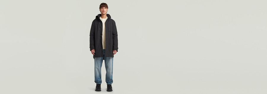utility lightweight padded coat