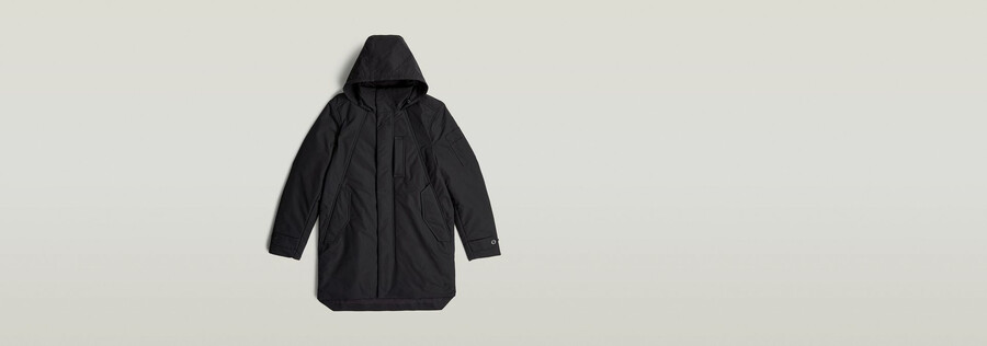 utility lightweight padded coat