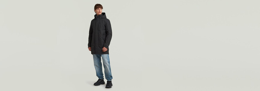 utility lightweight padded coat