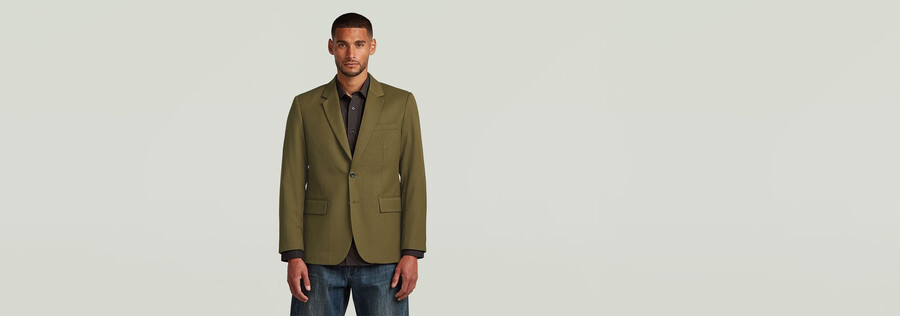 single breasted blazer