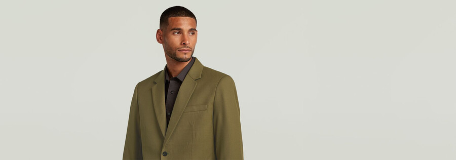 single breasted blazer
