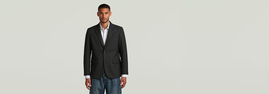 single breasted blazer