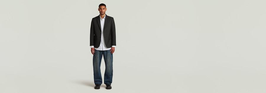 single breasted blazer