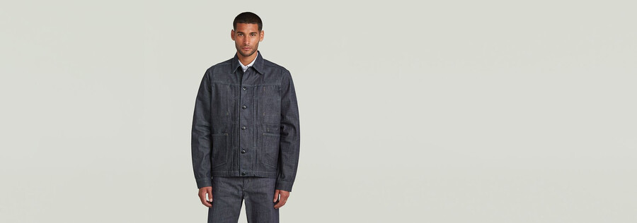 selvedge denim jacket