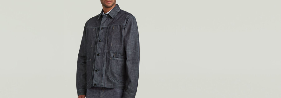 selvedge denim jacket