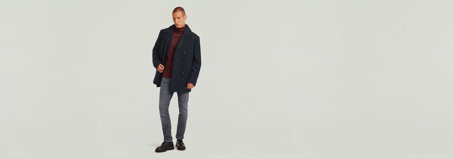 wool peacoat