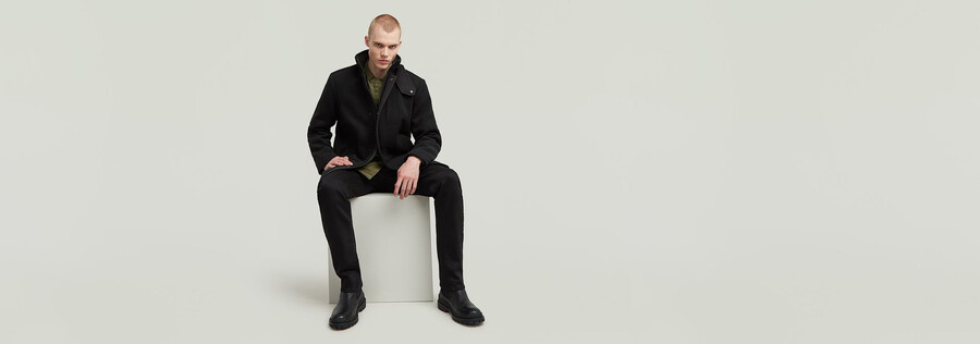 garber wool trench