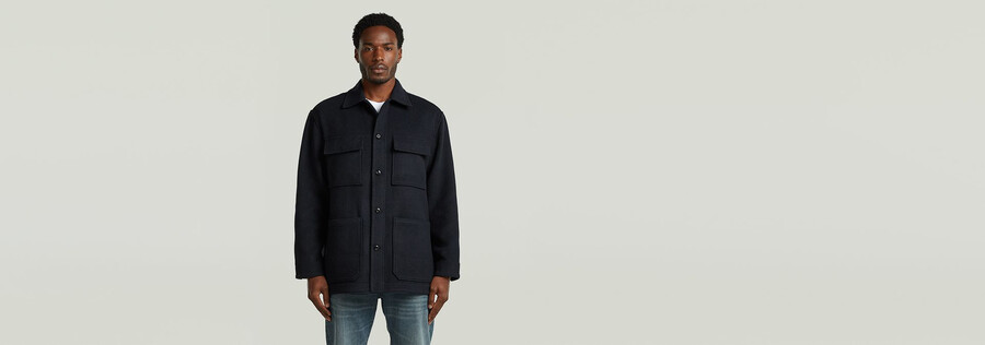 wool chore jacket