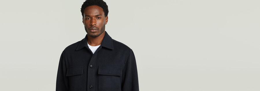 wool chore jacket