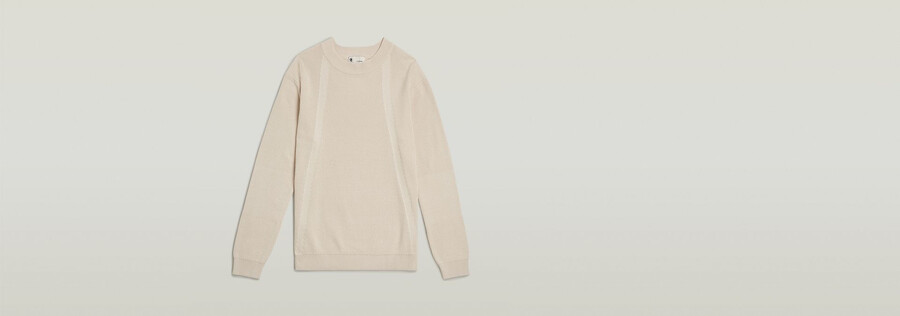 structure knit pullover