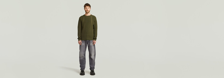 structure knit pullover