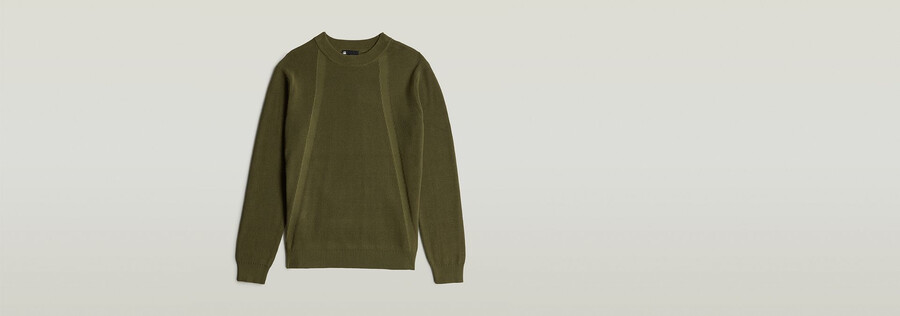 structure knit pullover