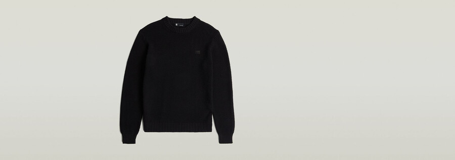 honey comb structure knit