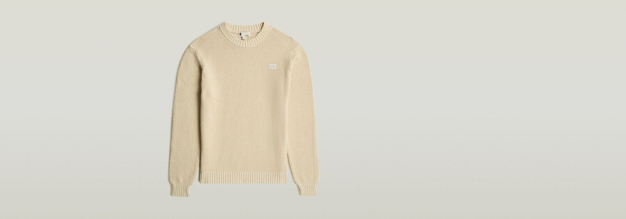 honey comb structure knit